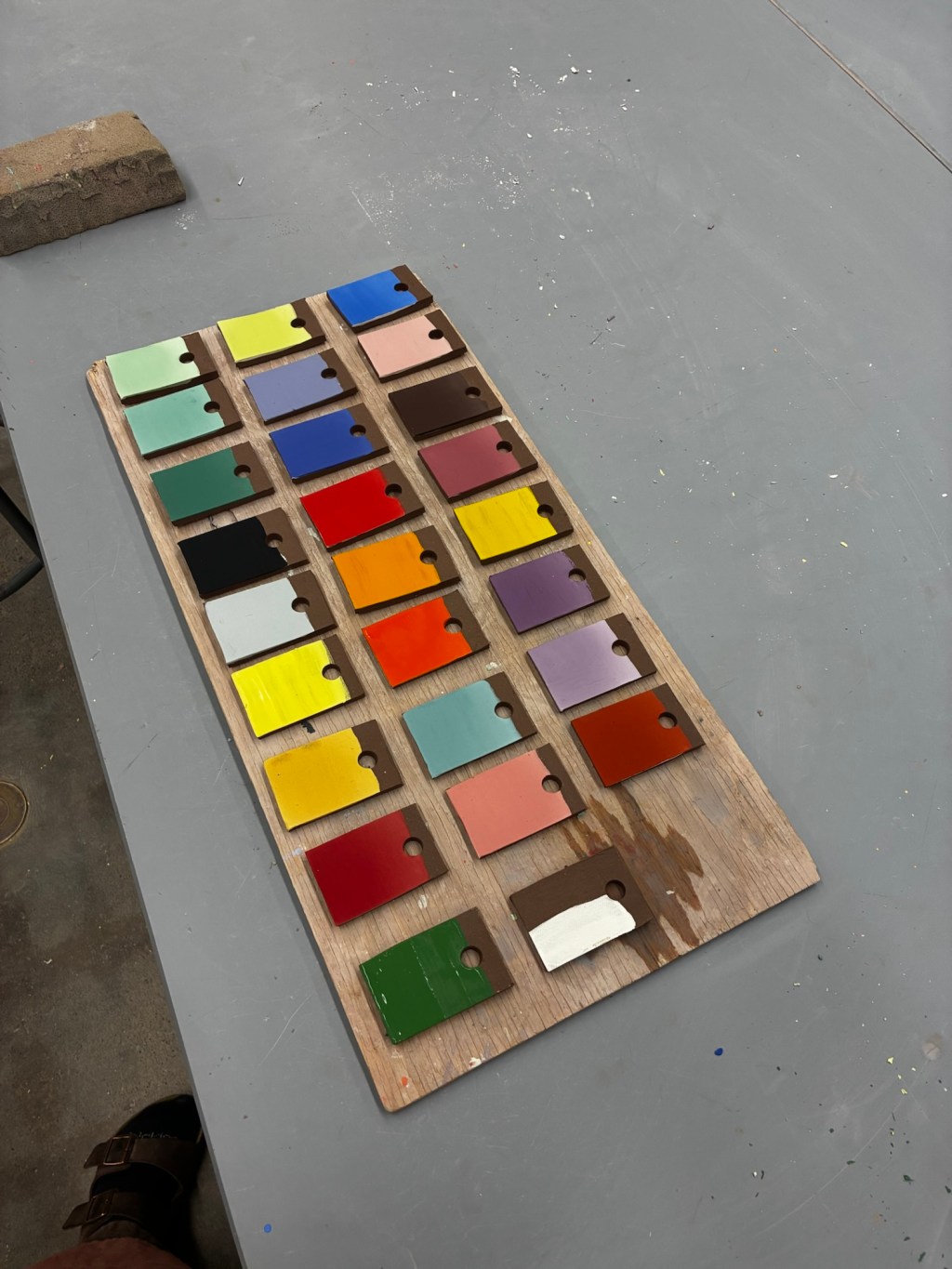 Underglaze Test Tiles